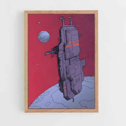 ap-space stations-2 cadre Bois clair
