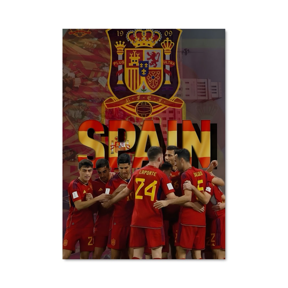 Poster Spain national football team 73084