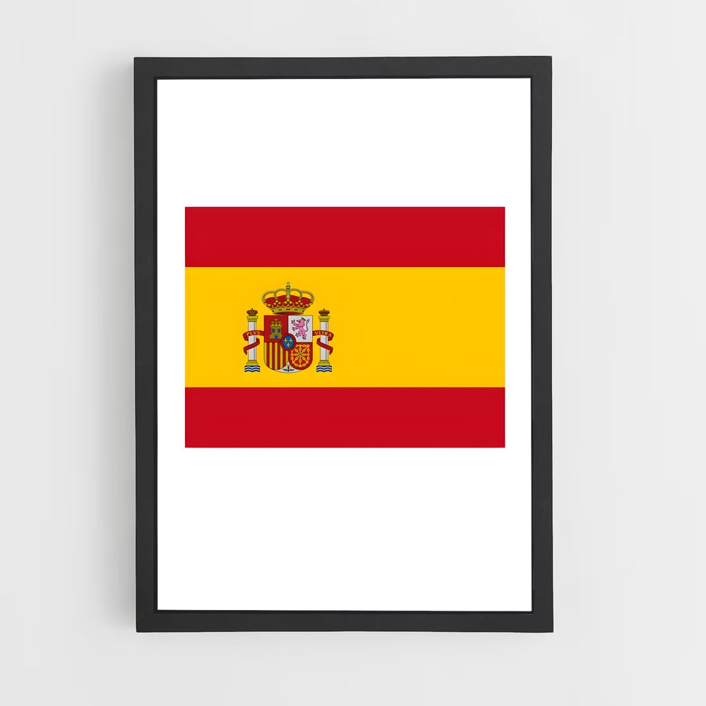 ap-spain flag-1 cadre Noir