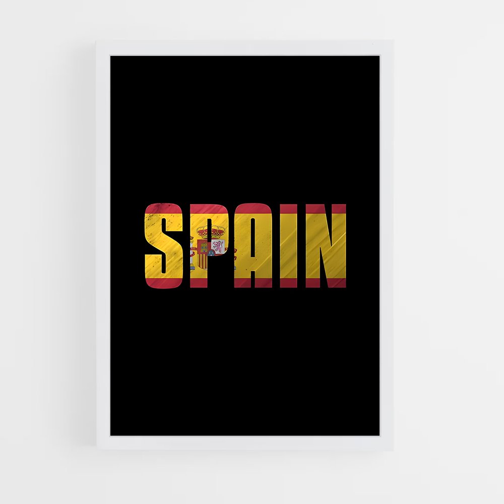 ap-spain flag-2 cadre Blanc