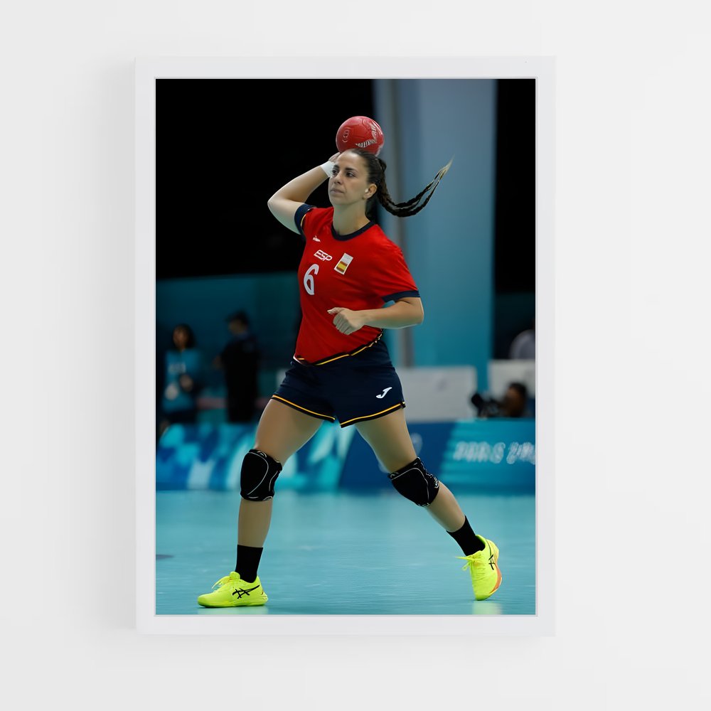 ap-spain national handball team-1 cadre Blanc