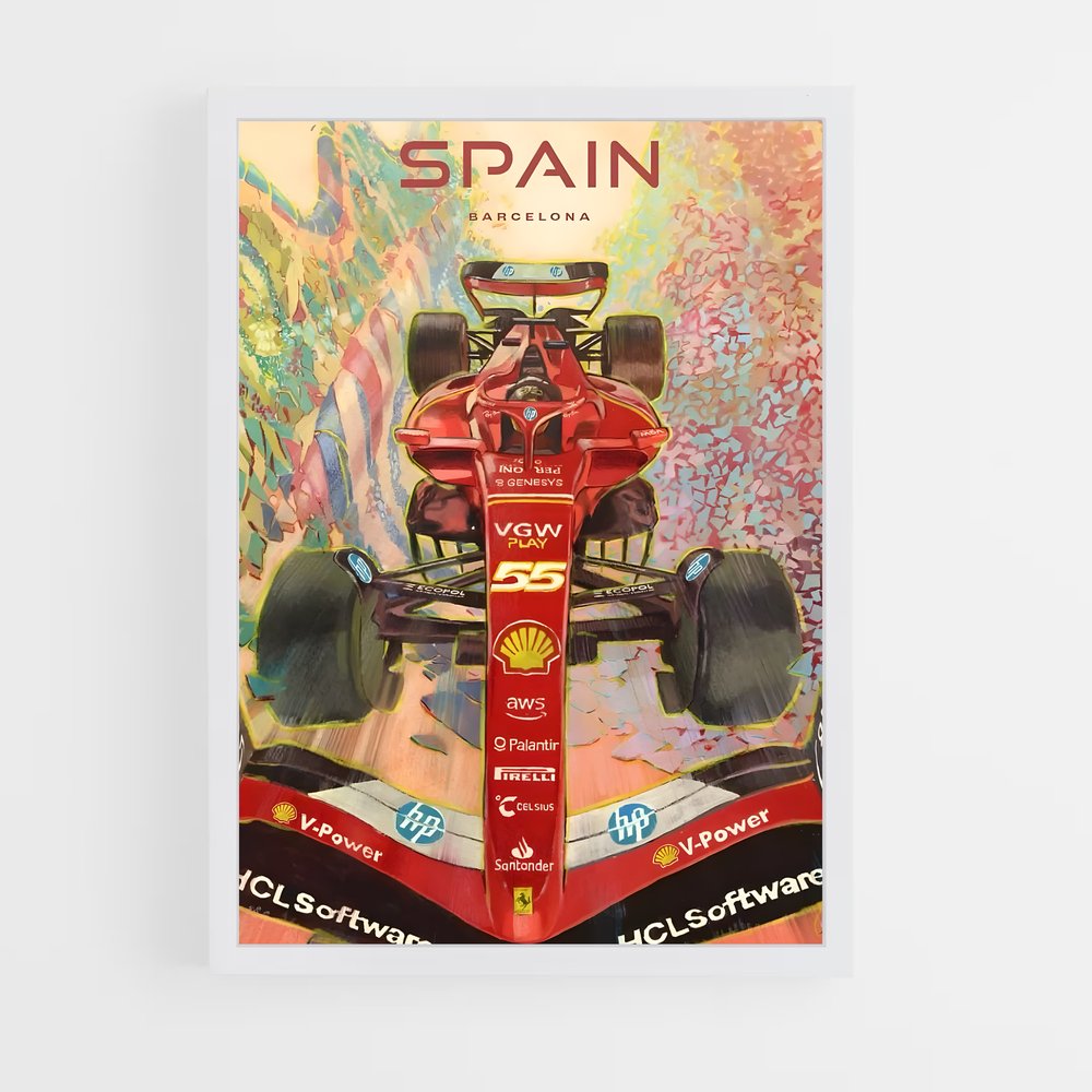ap-spanish grand prix-1 cadre Blanc