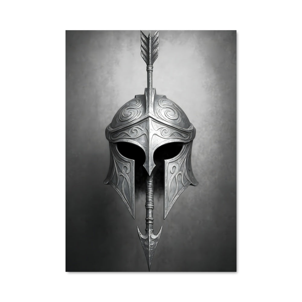 Poster Casque de Spartiate