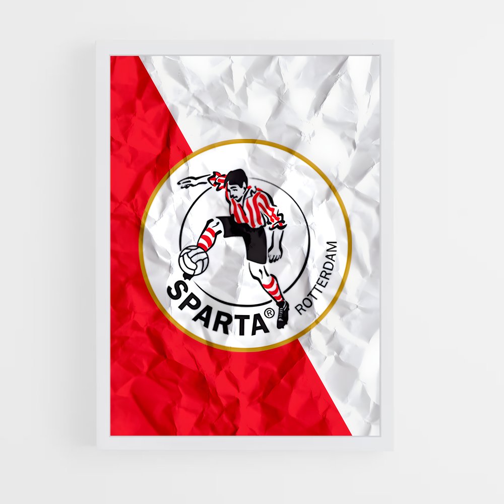ap-sparta rotterdam-2 cadre Blanc