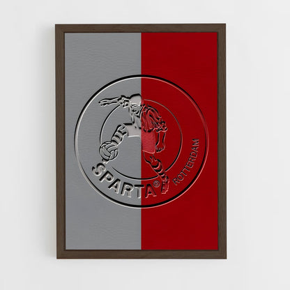 ap-sparta rotterdam-4 cadre Bois foncé