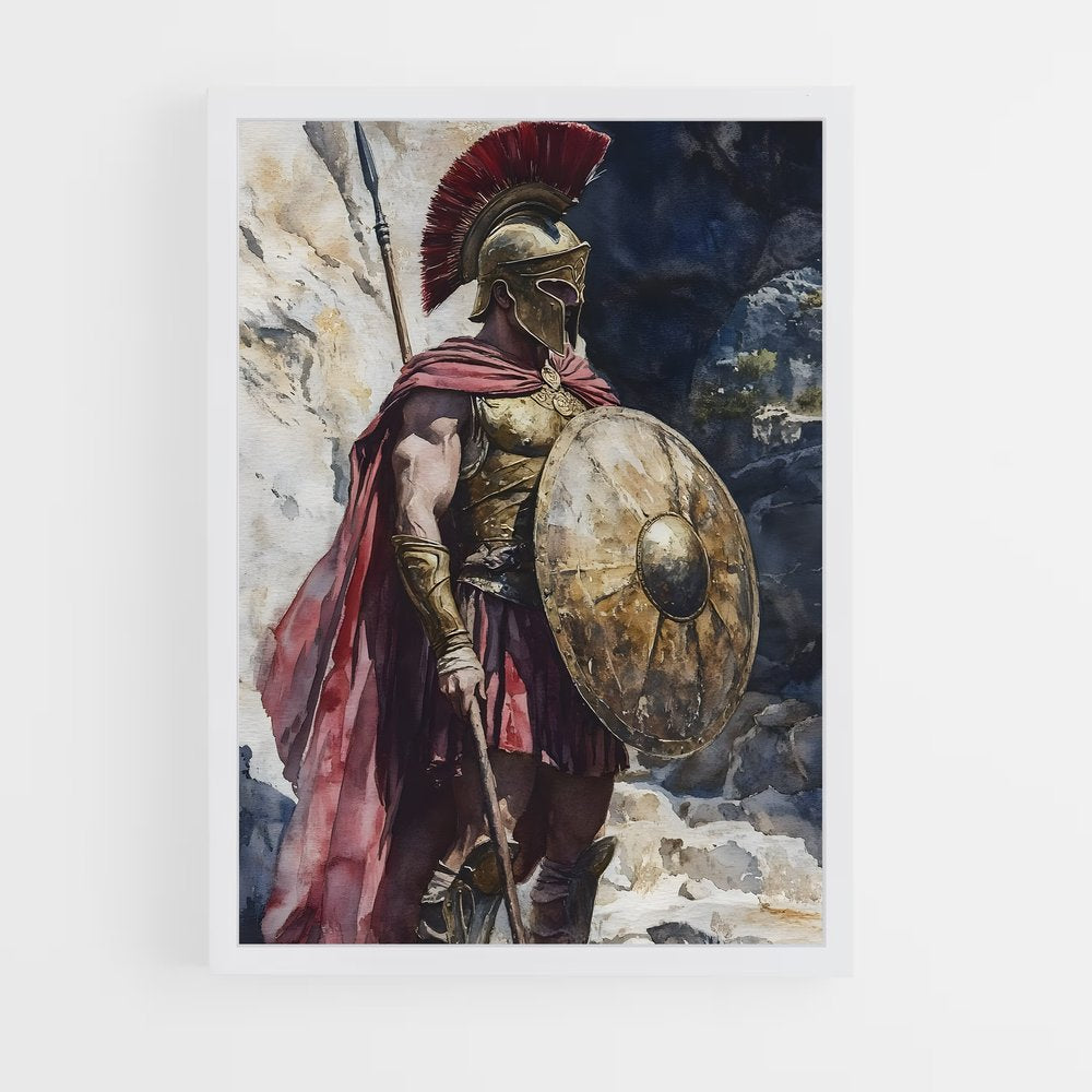 ap-spartan warrior-1 cadre Blanc