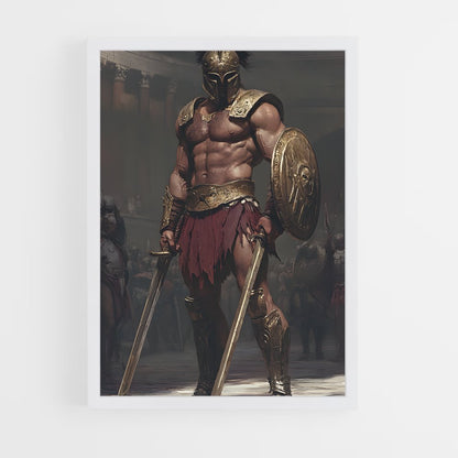 ap-spartan warrior-3 cadre Blanc