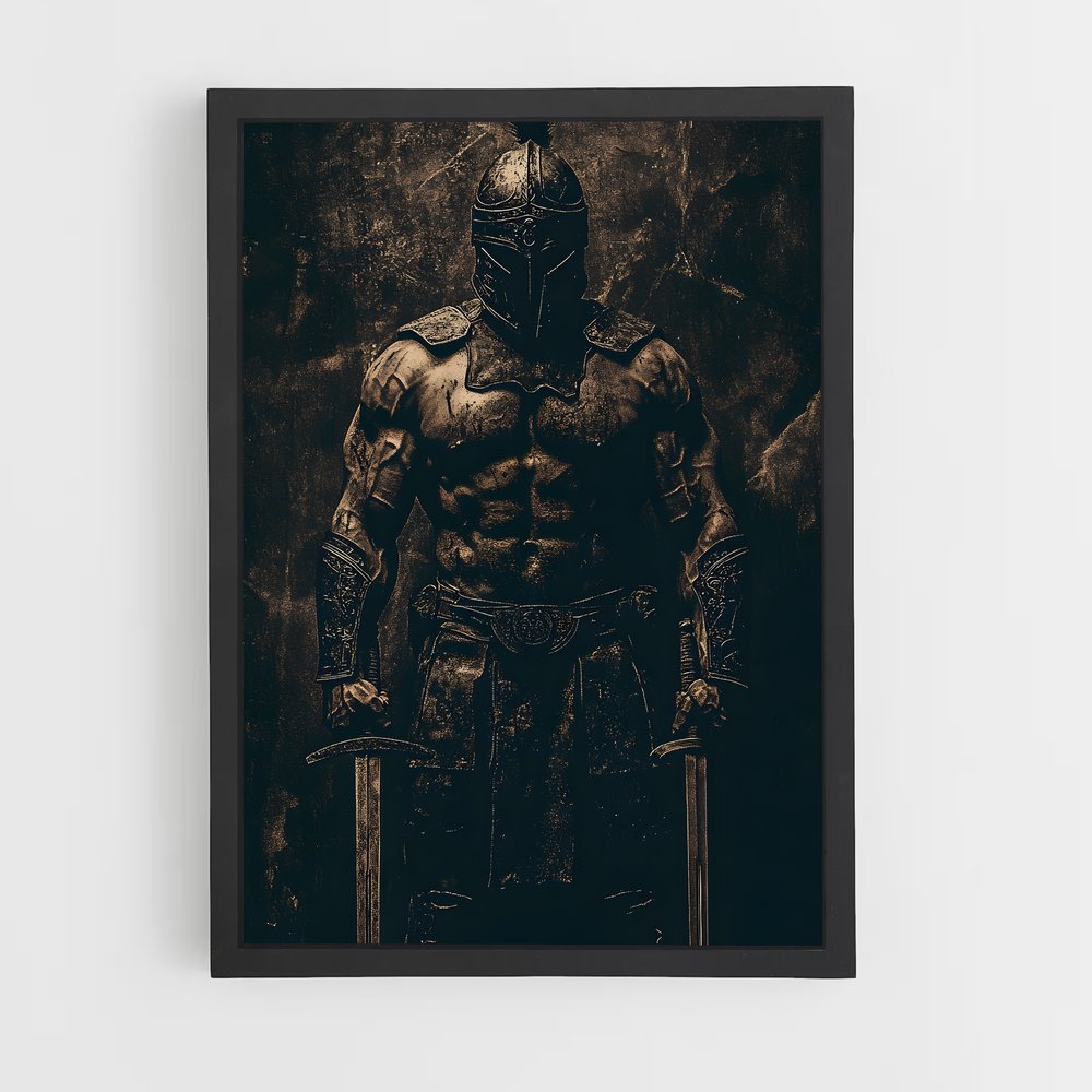 ap-spartan warrior-9 cadre Noir