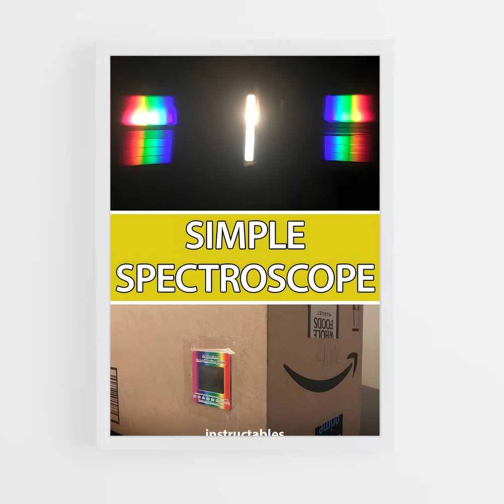 ap-spectroscope-3 cadre Blanc