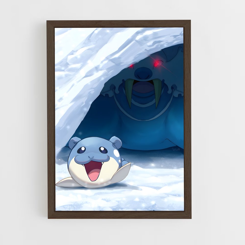 ap-spheal-1 cadre Bois foncé