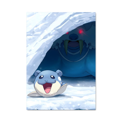 Poster Spheal en Hiver
