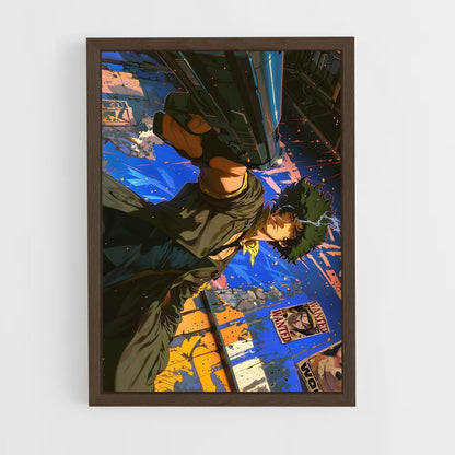 ap-spike spiegel-1 cadre Bois foncé