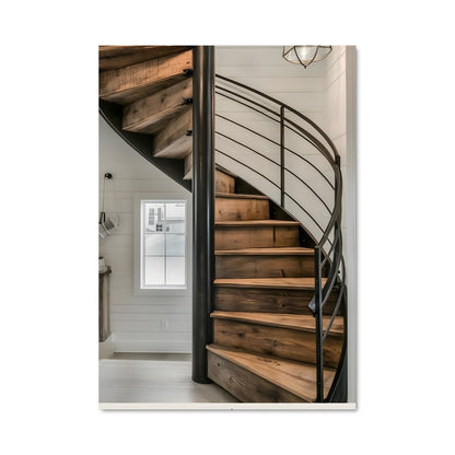 Poster Escalier Envoûtant