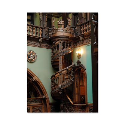 Poster Spiral staircases 18745