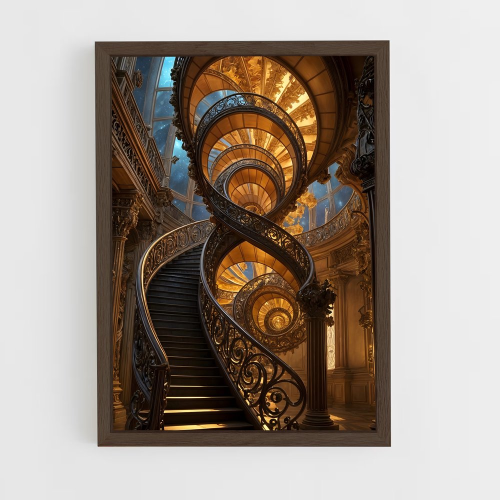 ap-spiral staircases-5 cadre Bois foncé