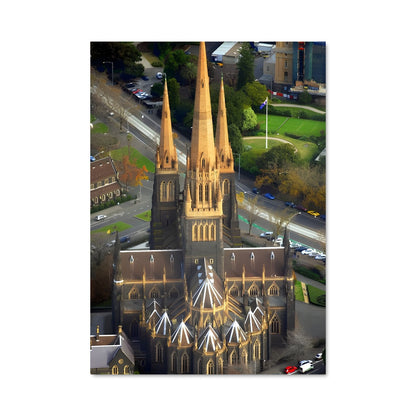 Poster Cathédrale Suspendue