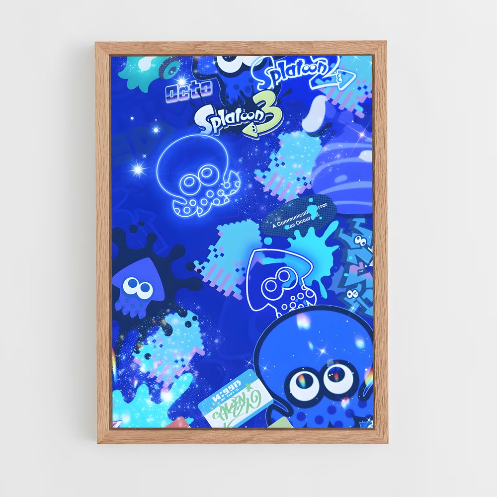 ap-splatoon-2 cadre Bois clair
