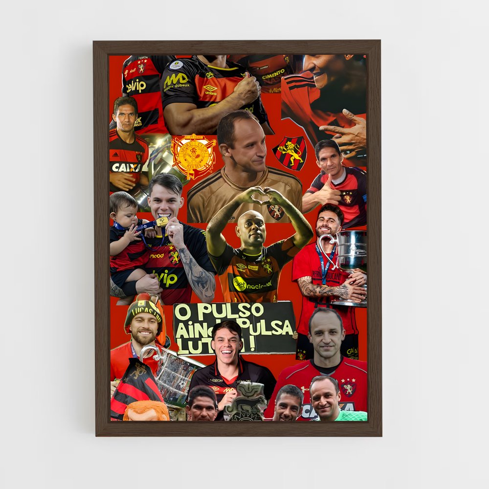 ap-sport club do recife-6 cadre Bois foncé