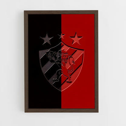 ap-sport club do recife-7 cadre Bois foncé
