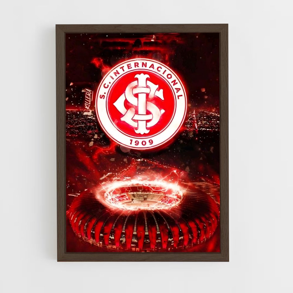 ap-sport club internacional-1 cadre Bois foncé