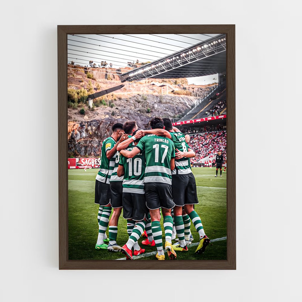 ap-sporting cp-12 cadre Bois foncé