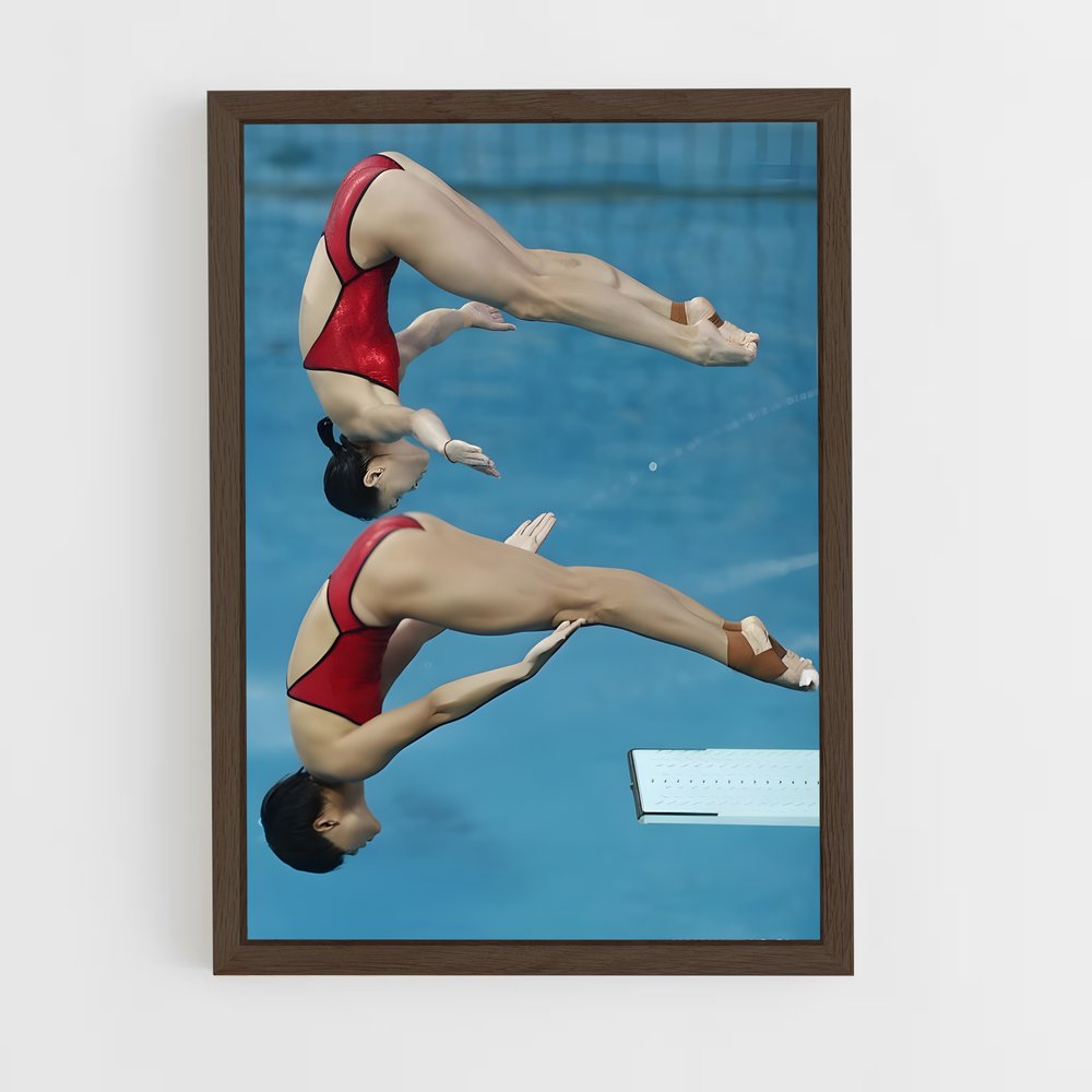ap-springboard diving-3 cadre Bois foncé