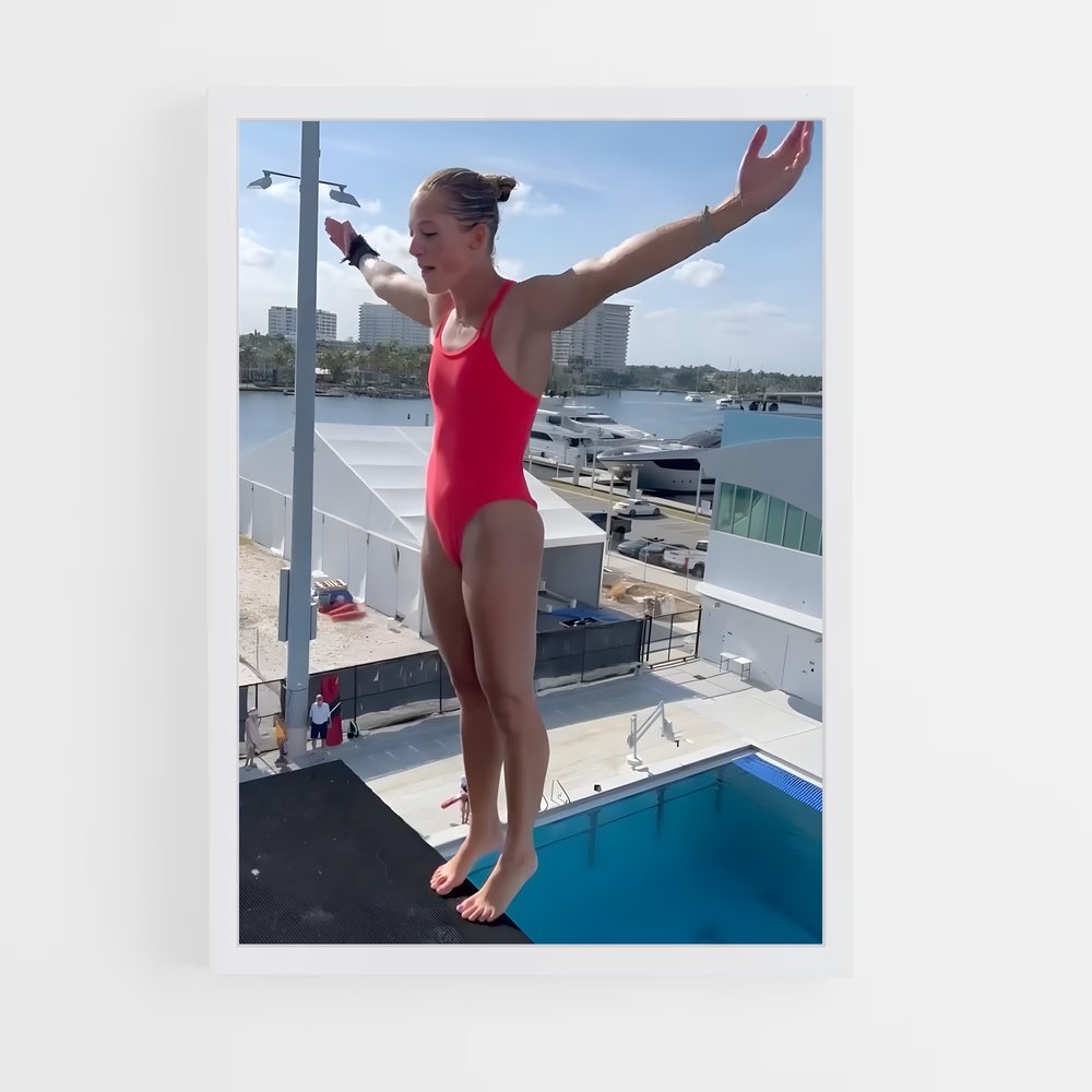 ap-springboard diving-4 cadre Blanc