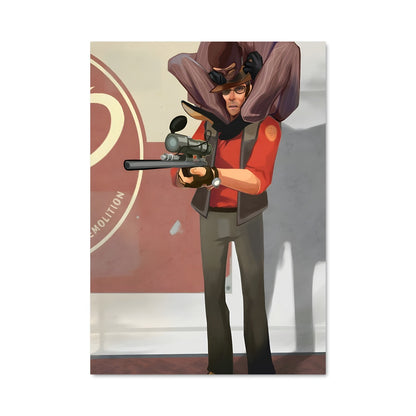 Poster Espion du TF2