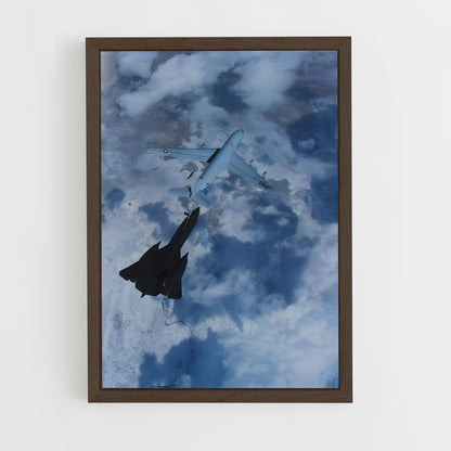 ap-spy planes-1 cadre Bois foncé