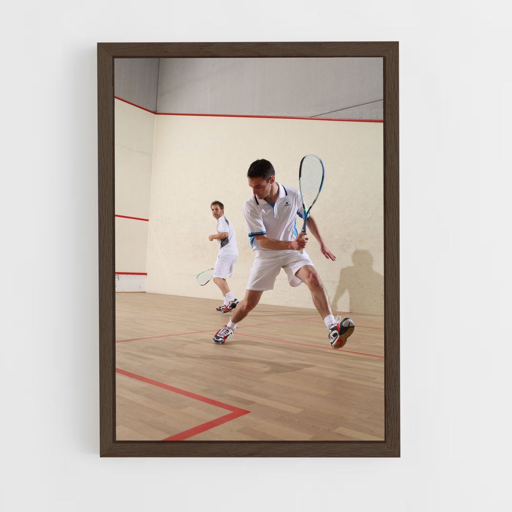 ap-squash training intensity-2 cadre Bois foncé