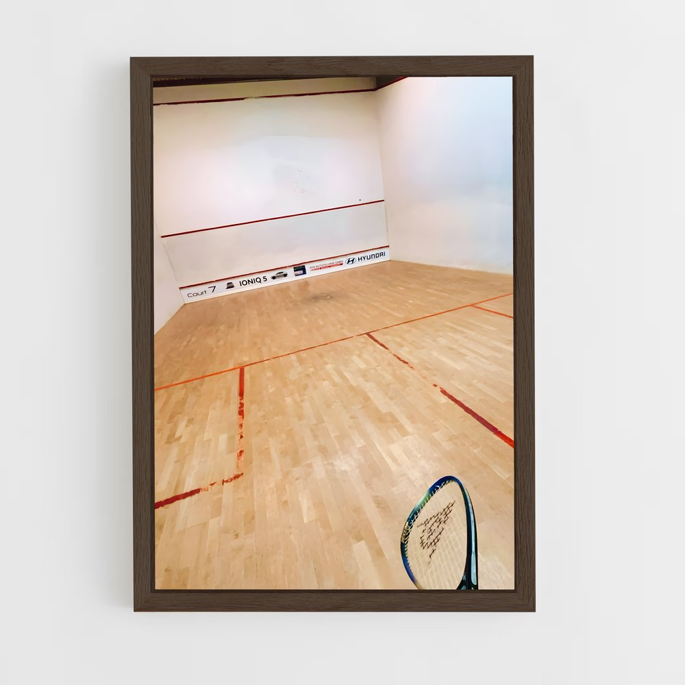 ap-squash training intensity-3 cadre Bois foncé