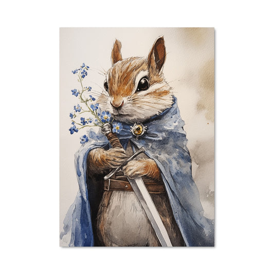 Poster Souris Guerrière