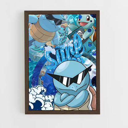 ap-squirtle-5 cadre Bois foncé