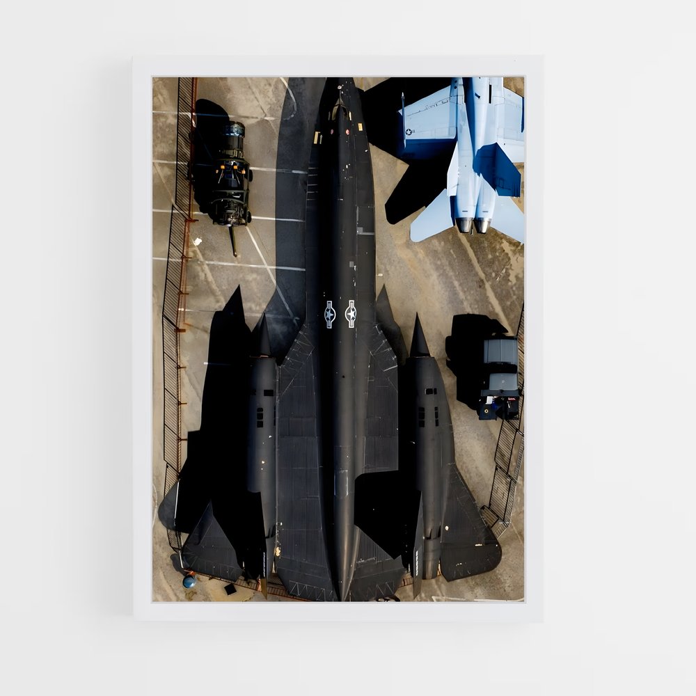 ap-sr-71 blackbird-1 cadre Blanc
