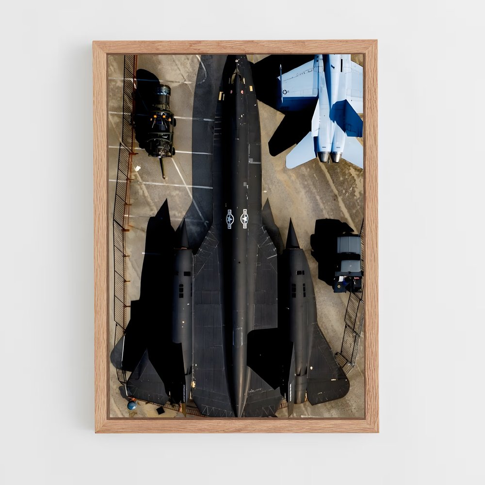 ap-sr-71 blackbird-1 cadre Bois clair