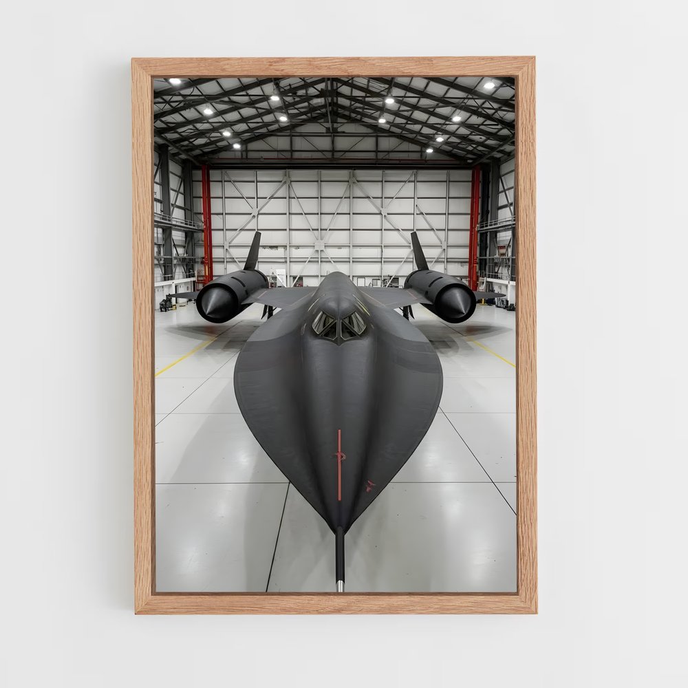 ap-sr-71 blackbird-3 cadre Bois clair