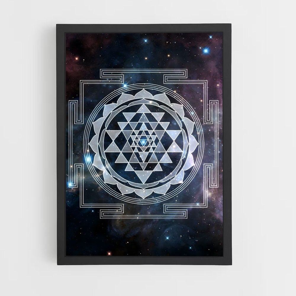 ap-sri yantra-1 cadre Noir