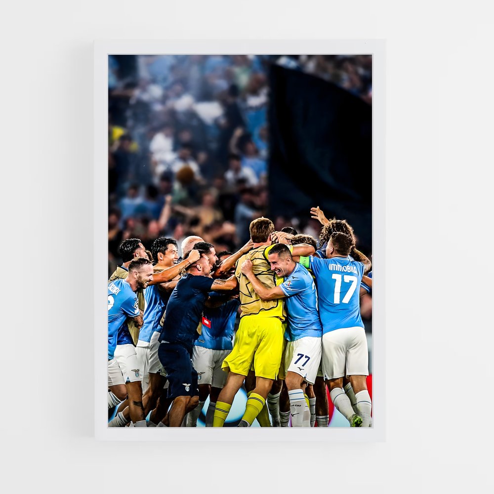 ap-ss lazio-8 cadre Blanc