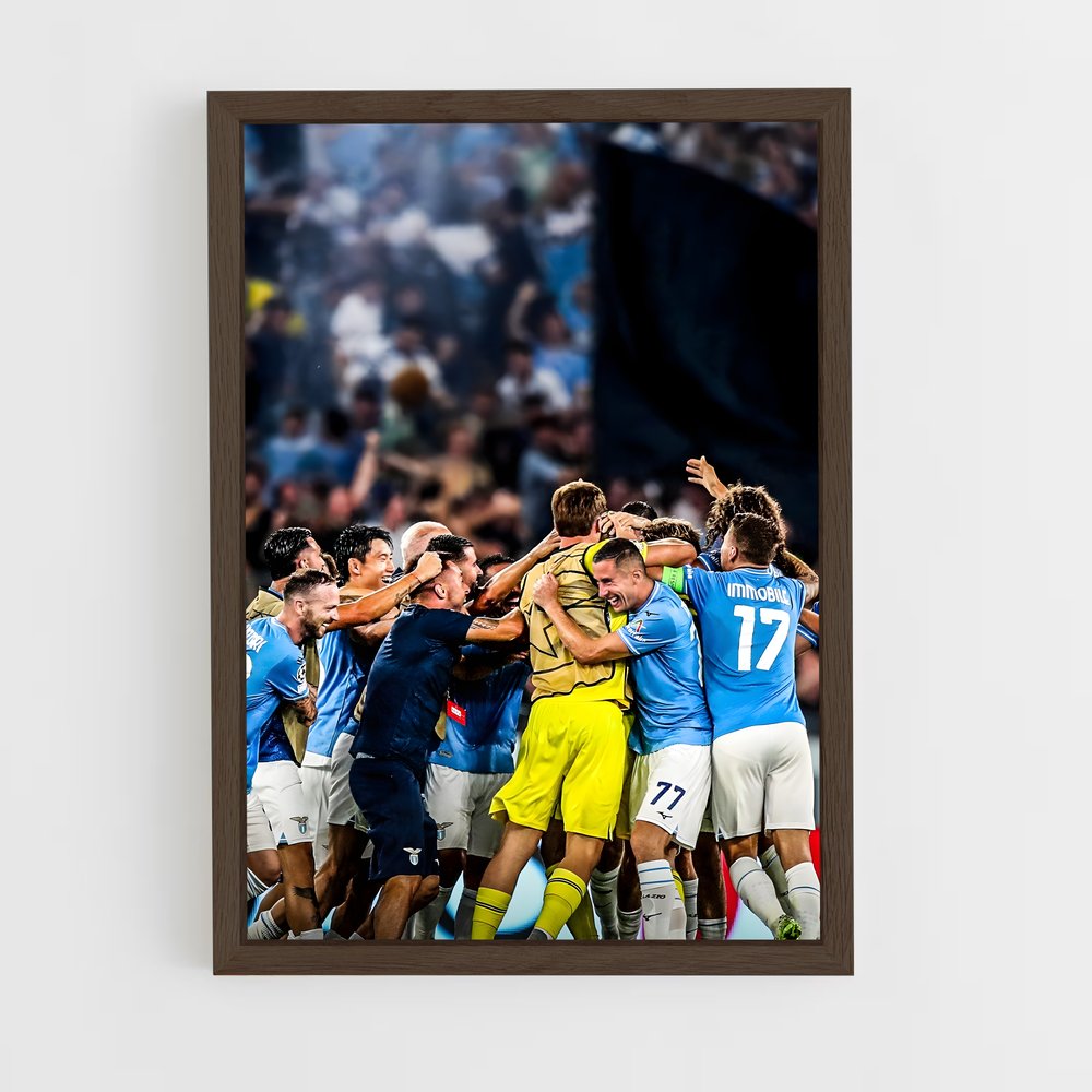ap-ss lazio-8 cadre Bois foncé