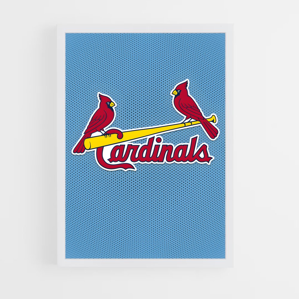 ap-st. louis cardinals-8 cadre Blanc