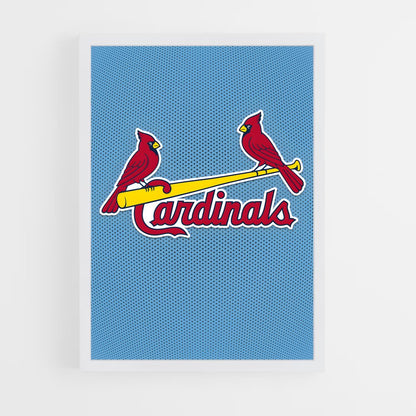 ap-st. louis cardinals-8 cadre Blanc