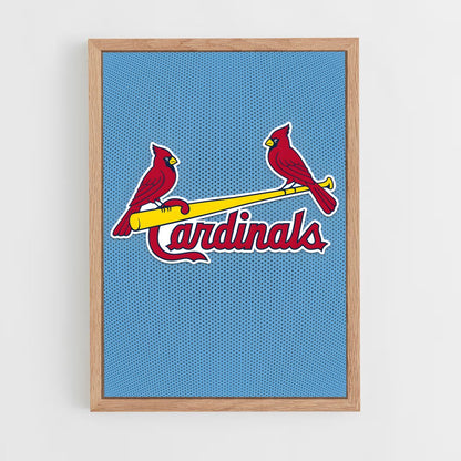 ap-st. louis cardinals-8 cadre Bois clair