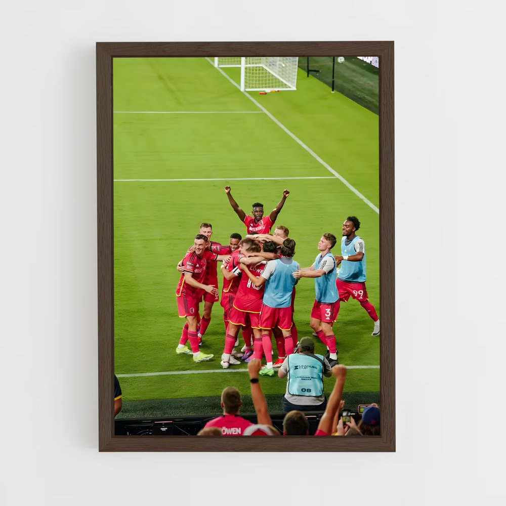 ap-st louis city sc-1 cadre Bois foncé