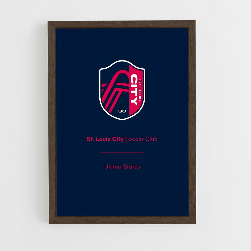 ap-st louis city sc-3 cadre Bois foncé