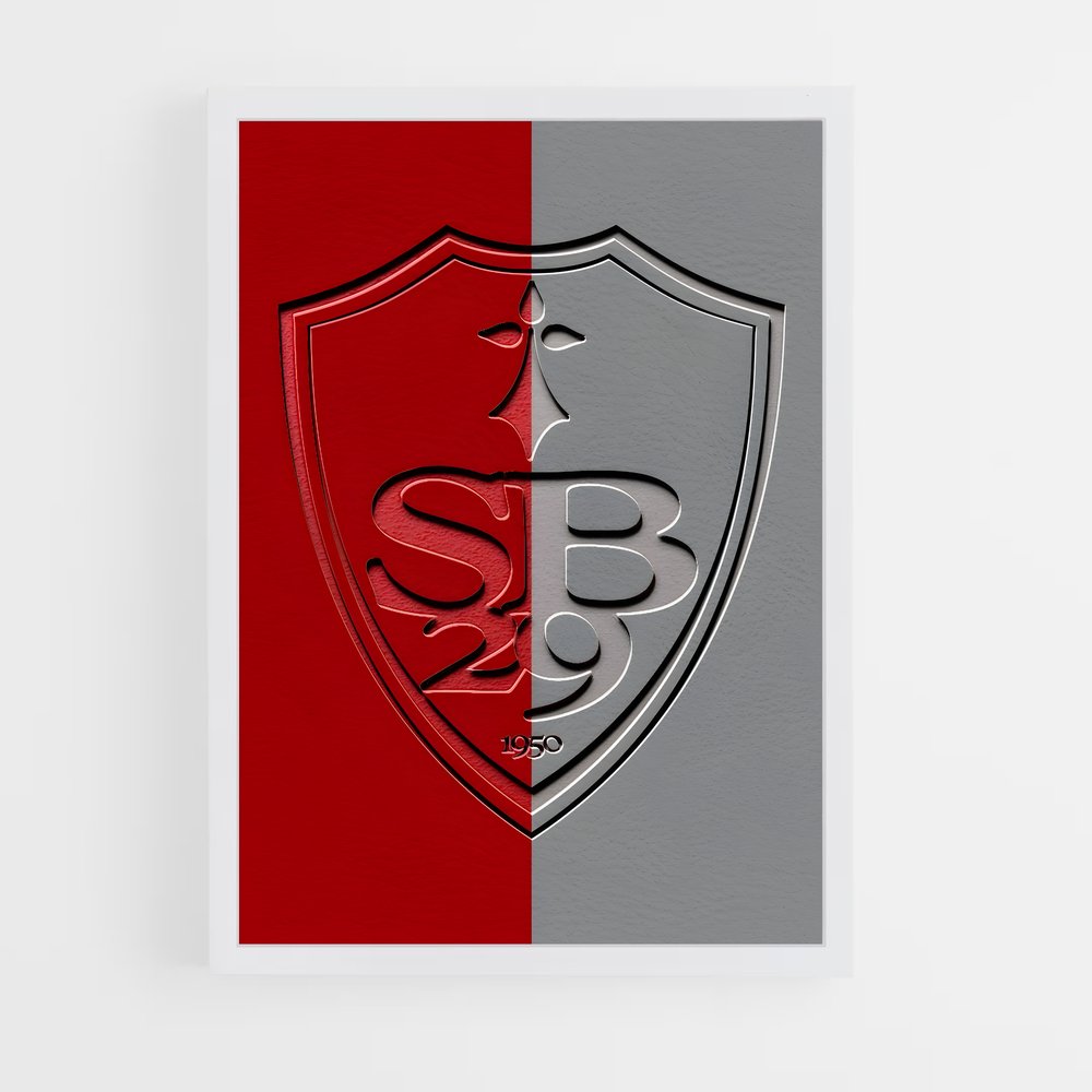 ap-stade brestois 29-5 cadre Blanc