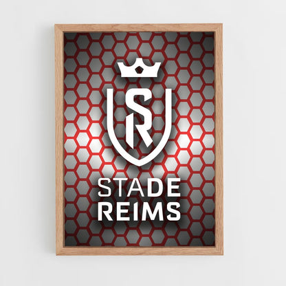 ap-stade de reims-4 cadre Bois clair