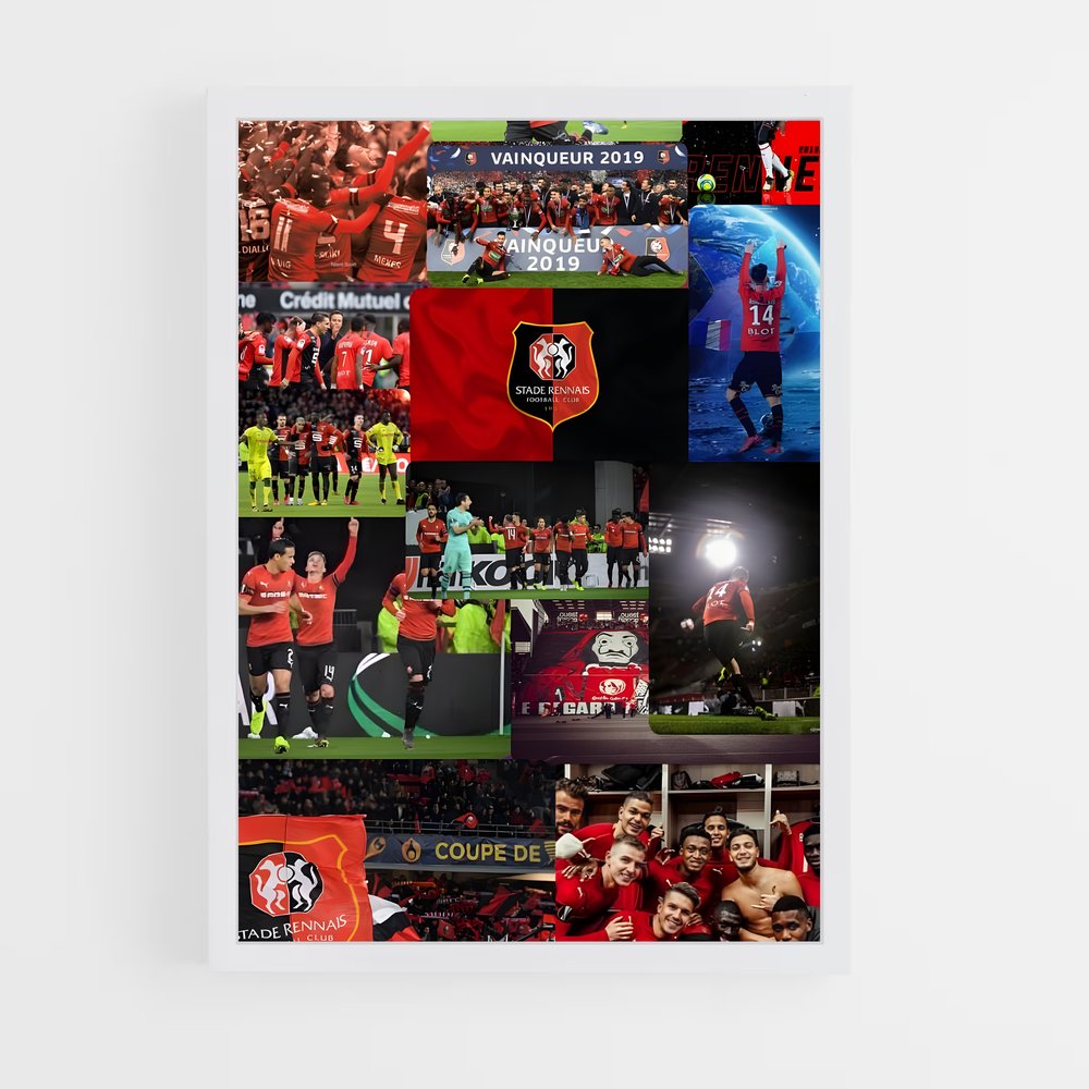ap-stade rennais fc-13 cadre Blanc