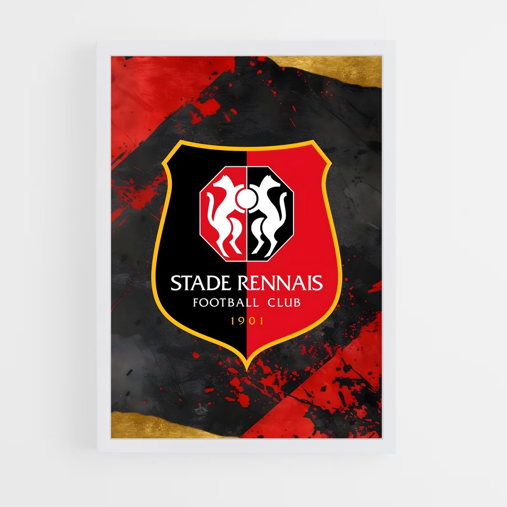 ap-stade rennais fc-4 cadre Blanc