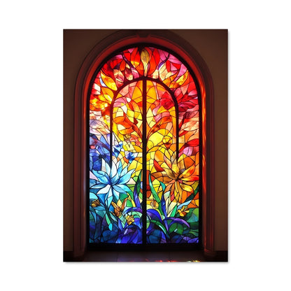 Poster Stained glass windows 18778