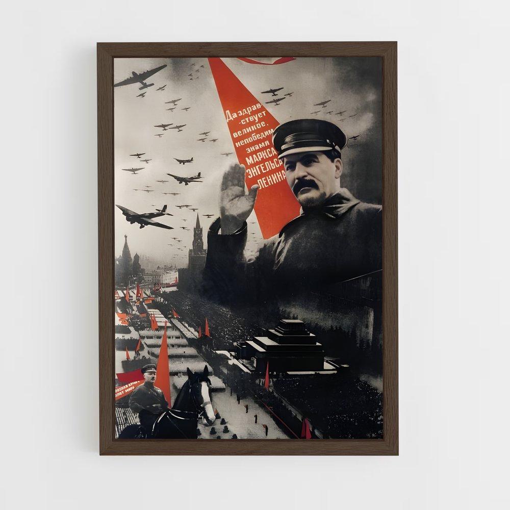 ap-stalin-1 cadre Bois foncé